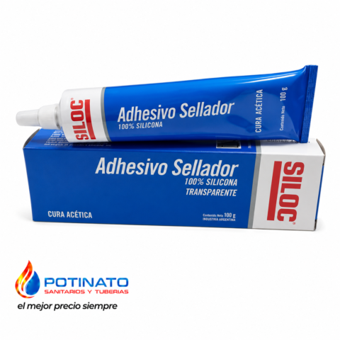 SELLADOR SILICONA TRANSPARENTE 100 GRS