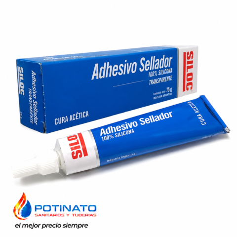 SELLADOR SILICONA TRANSPARENTE 25 GRS