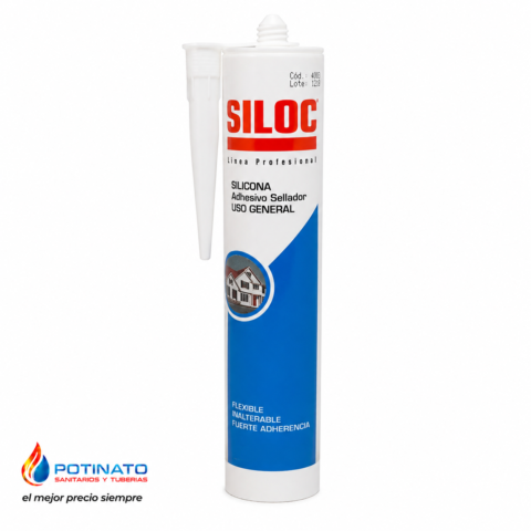 SELLADOR SILICONA TRANSPARENTE 280 GRS