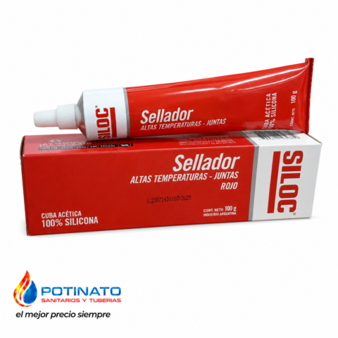 SELLADOR SILICONA ALTA TEMPERATURA