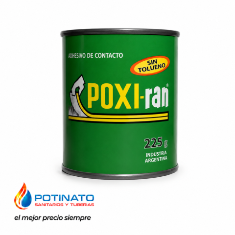 adhesivo pvc poxi - ran 225 grs