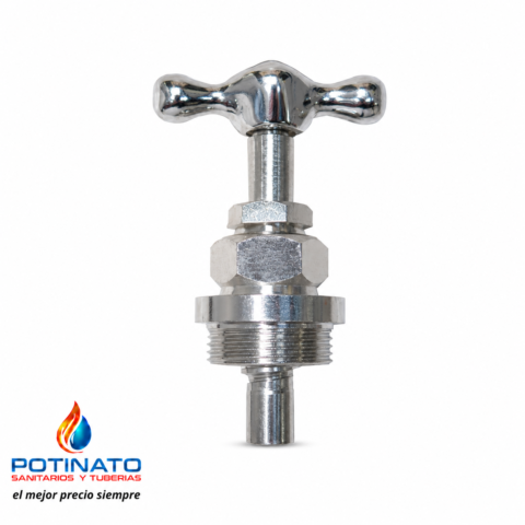 CABEZAL LLAVE PASO 3/4 VOL. VARILLA CROMO EG