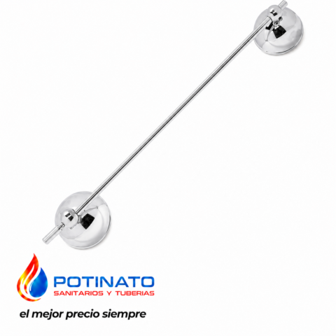 ACCESORIOS BAÑO CROMO NACIONAL TOALLERO 45 CM