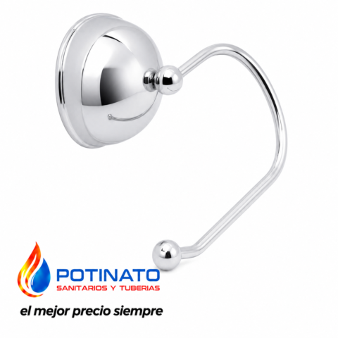ACCESORIOS BAÑO CROMO NACIONAL PORTA ROLLO
