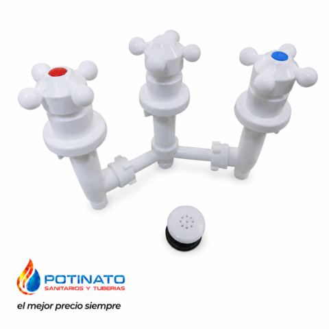 GRIFERIA PVC BIDET CRUZ