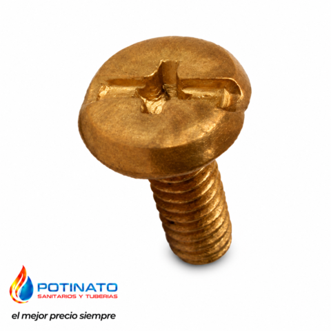 TORNILLO VASTAGO BRONCE TANQUE FV 5/32"x1/2"
