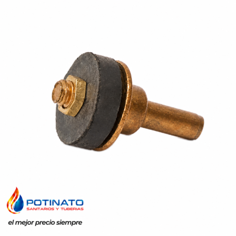 VALVULA CANILLA GOMA 1/2" C/ALARGUE