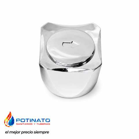 VOLANTE PLASTICO CROMO TIPO LOTUS