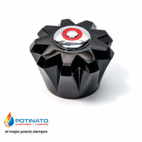VOLANTE PLASTICO CRISTAL 71 NEGRO