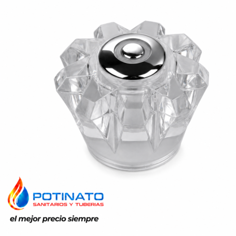VOLANTE PLASTICO CRISTAL 70