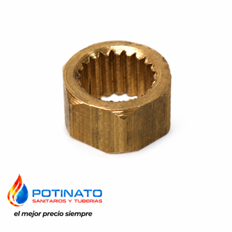 INSERTO BRONCE PARA VOLANTE ESTRIA GRUESA