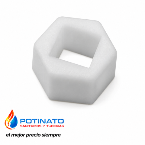 INSERTO PLASTICO ESTRIA CUADRADA
