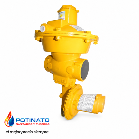 regulador gas natural 75 mm
