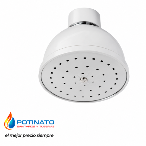 LLUVIA PVC SOLA ARTICULADA CROMO POMBA FV
