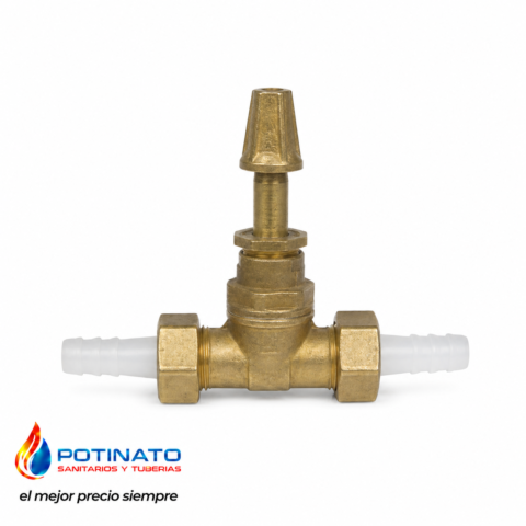 llave maestra con trompo pvc