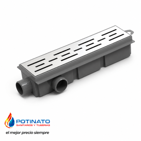 reja lineal ideal acero 30 cm