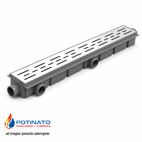reja lineal ideal acero 70 cm