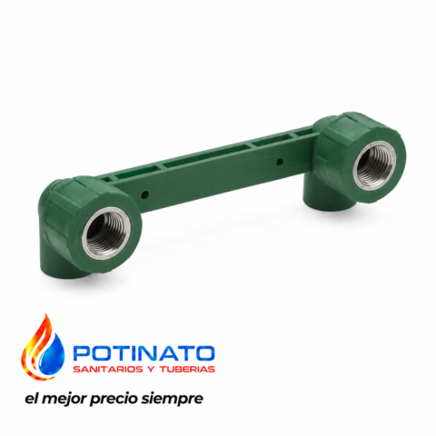 CODO TUBOFUSION DOBLE PARA GRIFERIA 25X1/2 RH