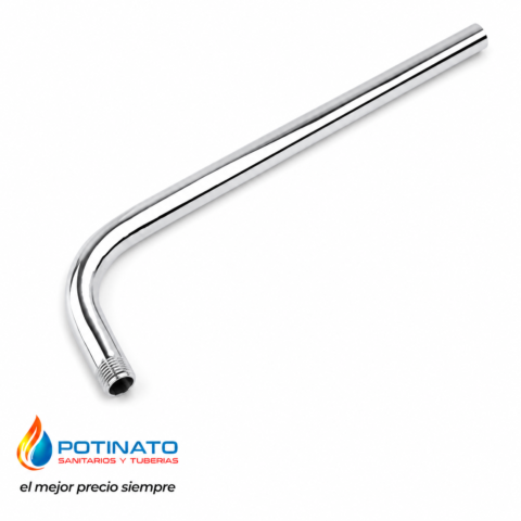 BRAZO CROMO DUCHA ECONOMICO 50 CM