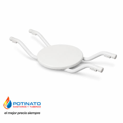 asiento para bañera plastico blanco