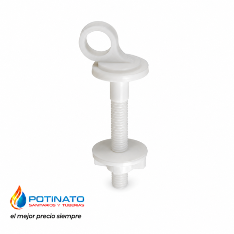 Tornillo pvc tapa inodoro