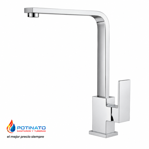 GRIFERIA COCINA MONOCOMANDO ALPINA CROMO
