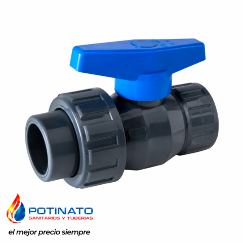 Llaves pvc DUKE con media union