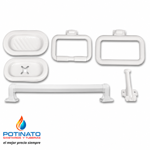 Accesorios para baño plasticos