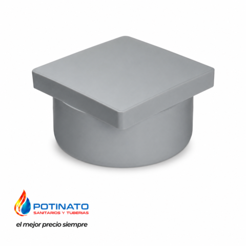Reja pvc con marco ciega