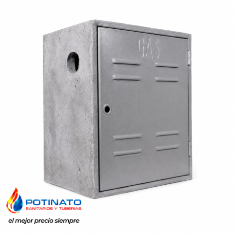 gabinete gas natural cemento
