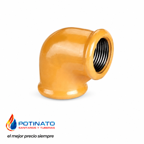 Codo epoxi gas