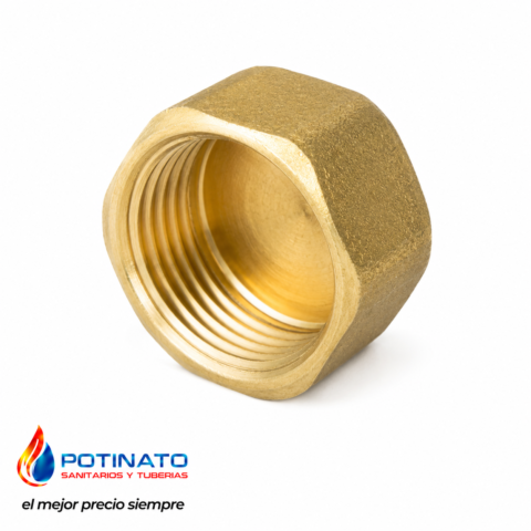 tapa bronce gas