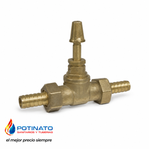 llave maestra con trompo bronce
