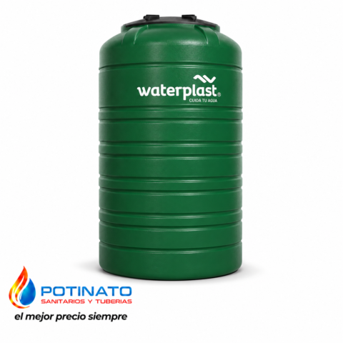 WATERPLAST TANQUE 26000 LITROS VERDE 294 X 410 CM