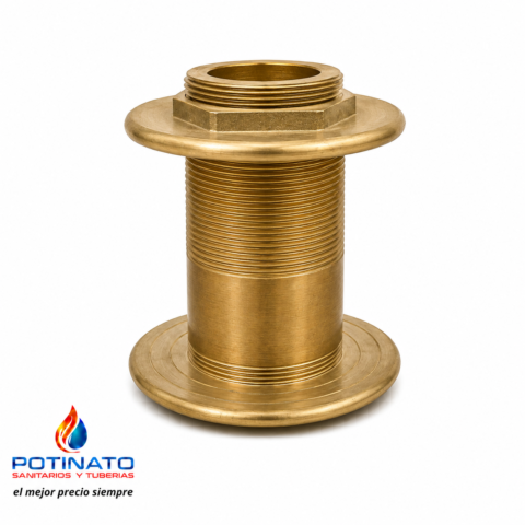 CONEXION TANQUE BRONCE 2"