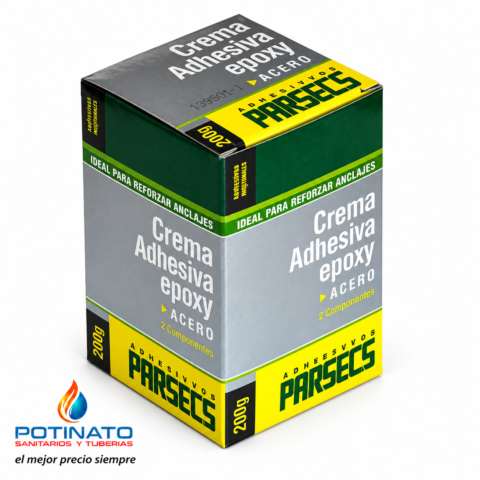 PARSEC CREMA EPOXI ACERO 200 GRS