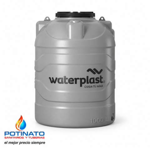 WATERPLAST TRICAPA SOPLADO GRIS X 300 LITROS